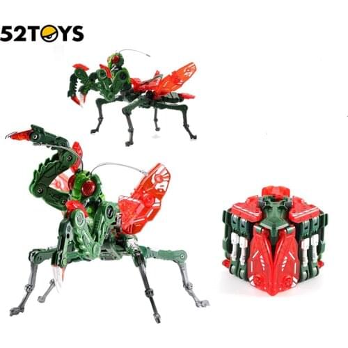 NEW 52TOYS Deformation Toy BB28 Beast Box Series BB-28 Green Praying Mantis Mecha Model Action Figure Toys