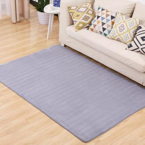 Solid Large Carpets For Modern Living Room Home Decor Memory Foam Childs Room Rug Kids Bedroom Floor Mats
