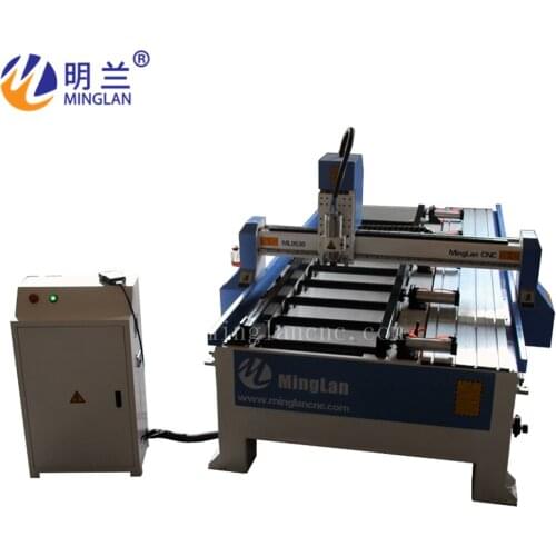 PVC fence milling machine with pneumatic clamp