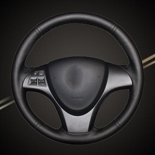 Car Braid On The Steering Wheel Cover for Suzuki Kizashi 2010 2011 2012 2013 2014 2015 Auto Braiding Accessories Car-styling