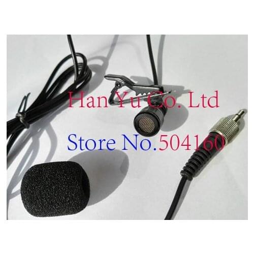 Professional Lavalier Lapel Tie Clip Condenser Microphone For Sennheiser G1 G2 G3 Wireless 3.5 mm Lockable F23