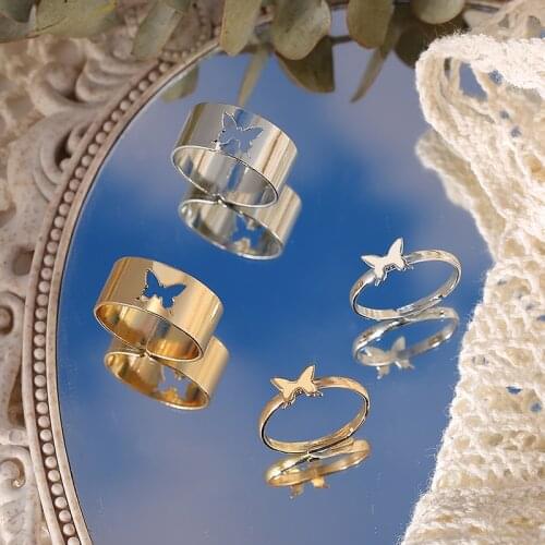 Rinhoo jewelry Women's Gold Rings