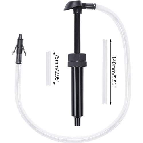 Fuel Oil Hand Siphon Pump Hand Transfer Petrol Liquid Fluid Pump Car Manual Gas Oil Liquid Syphon