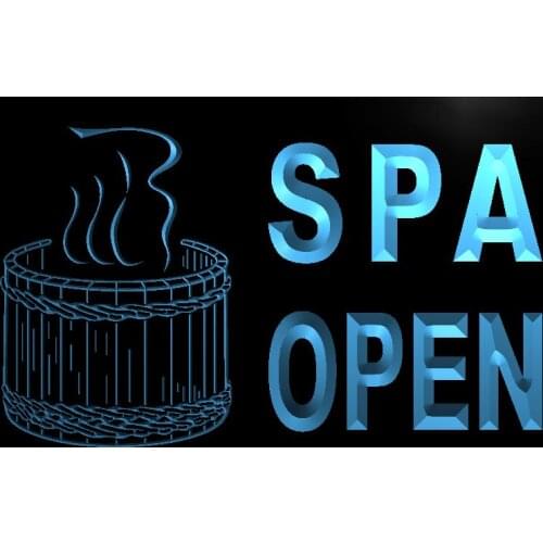 M042 Spa Open Led Neon Light Sign