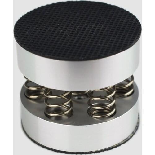 Hifi Audio Power Amplifier Speaker Spring Shock Absorber Foot Nail Foot Pad Integrated Design Aluminum Alloy Material