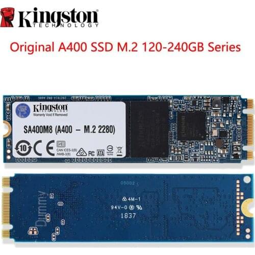 Original Kingston A400 SSD Internal Solid State Drive M.2 2280 120GB 240GB Hard Disk HDD HD SSD For laptop Dropshipping
