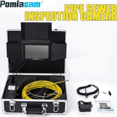 WP70 20M 30M 50M video pipe inspection camera camering sewer lines roboti-sewer camera, sewer pipeline video