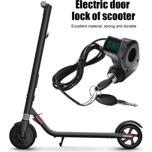 Electric Scooter Ignition Lock Key Cylinder Starter Switch Locks Keys Electric Scooter Bike Accessories for KUGOO M4 PRO