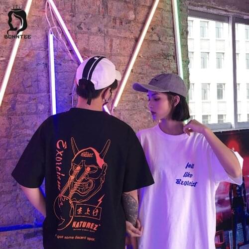 Harajuku Women Loose T-shirt Womens Cartoon Printed Girls Tops Female O-Neck T-shirts Females Korean Style Breathable Students