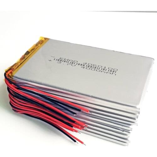 10 pcs 3.7V 4000mAh 4060100 Li-Po Polymer Lithium Rechargeable Battery Cells For Tablet PC Power bank PSP PAD DVD Laptop camera