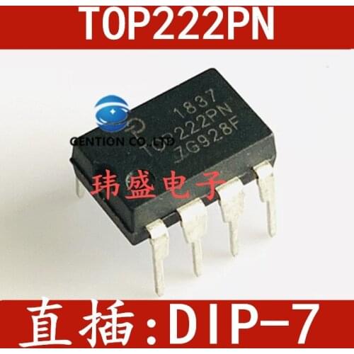 10PCS TOP222PN TOP222 DIP-8 power management chip in stock 100% new and original