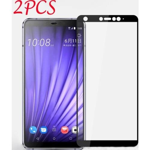 2PCS Full Glue Full Cover Tempered Glass For HTC U19E Screen Protector protective film For HTC U19E glass