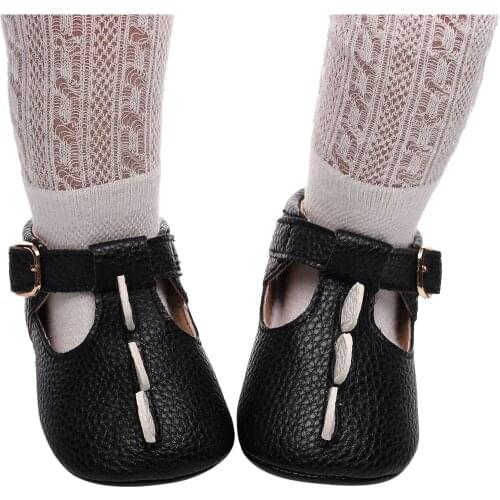 2021 Toddler Girl Leather Crib Shoes Kids Baby Girl Cartoons Buckle Strap Cute First Walk Casual Single Shoes обувь для малышей