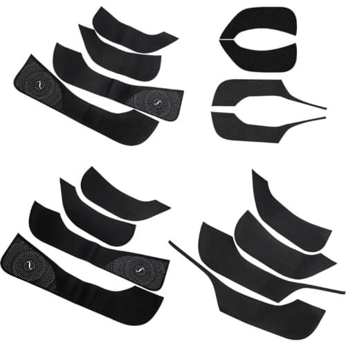 4pcs Car Door Kick Sticker Anti-Dirty Protector Mat Pad Cushion Cover for tesla Model 3 2017 2018 2019 Car Styling