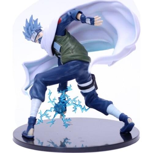 Anime Na Kakashi figure Na Kakashi Sasuke PVC 16.5CM Action Figure Collectible Toys Model Brinquedos Doll Figurine Gift
