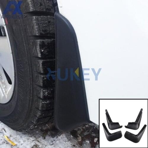 AX For Toyota Corolla Altis Mudflaps Splash Guards Mud Flap Front Rear Mudguards Fender Molded Car Mud Flaps 2014 2015 2016 2017