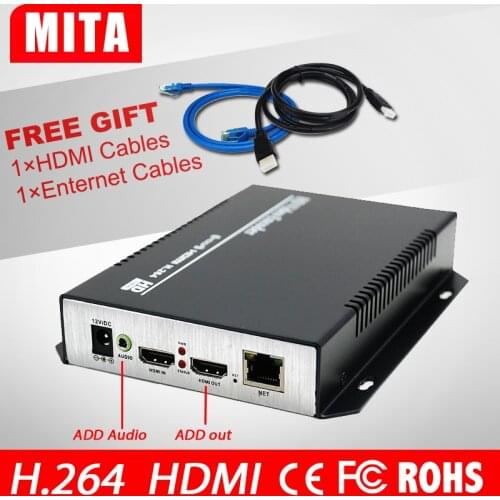 HD MPEG-4 AVC H.264 hdmi iptv streaming encoder independent for IP stream with UDP TCP ONVIF