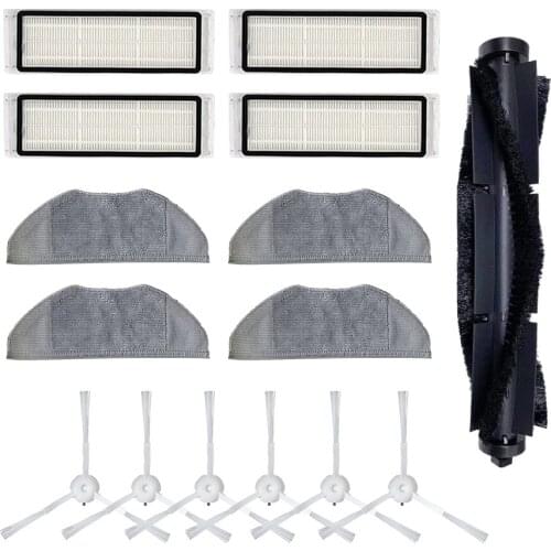 HEPA Filter Robot Vaccum Cleanerfor 360 S5 S7 Accessory Roller Brush Vacuum Cleaner Side Brush Filters Replacements Mop Cloth