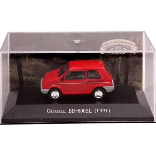 1/64 IXO Gurgel BR-800SL 1991 Collection of die-cast alloy car decoration model toys