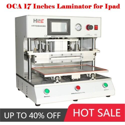 17 Inches Universal Laminator LCD Ipad Laminating Machine for iPad Samsung Edge Curve Screen Table LCD Refurbish Screens