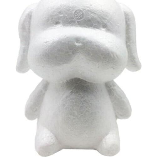 Polystyrene Foam Handmade Material Pug Model Styrofoam Models For DIY Christmas Gifts Wedding Party Crafts