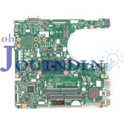 JOUTNDLN FOR DELL INSPIRON 15-3567 Laptop Motherboard 0RY2Y1 CN-0RY2Y1 RY2Y1 With SR2ZW I3-7100 CPU DDR4
