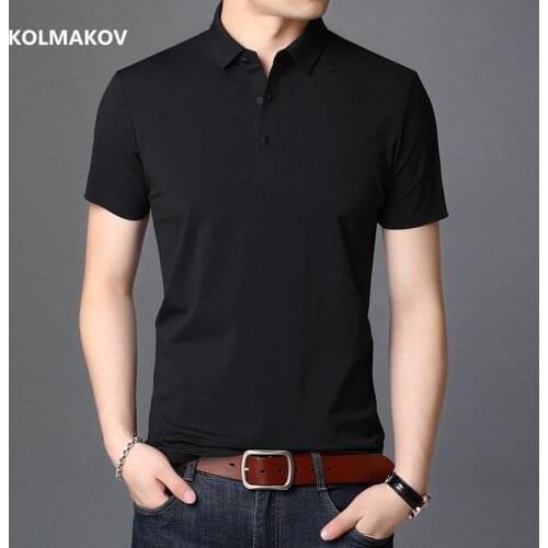 2021 new arrival summer high quality men Polo Shirts men, Mens fashion Short Sleeve Business Casual Male Polo shirt size M-4XL
