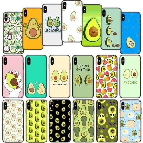 Avocado Soft Cover Case for iPhone 7 8 6 6S 5 5S SE Plus