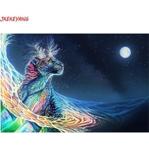 Wall Art Pictures 5D Diy diamond painting Fantasy animal Diamond Mosaic sale Rhinestone Embroidery cross stitch Y3345