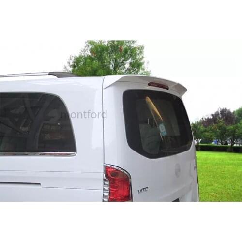 ABS Plastic Unpainted Primer Color Rear Trunk Boot Wing Spoiler For Mercedes Benz Vito V260 V260L V-CLASS 2016-2019
