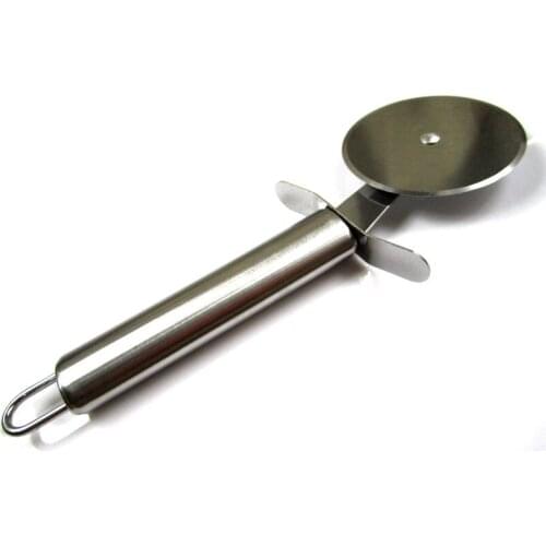 Stainless steel pizza wheel cutter pizza cutter pizza knife