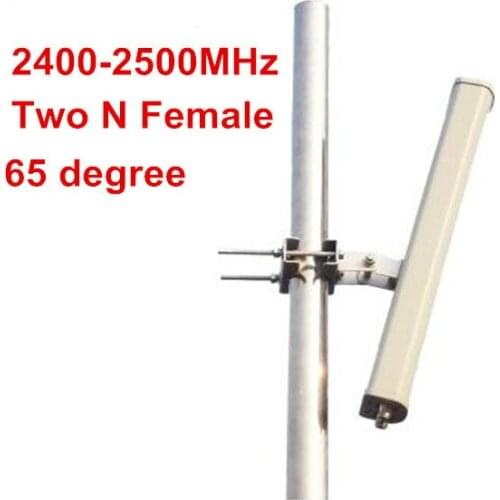 2.4g 15dBi mimo sector panel antenna 65degree 17dB Vertical polarization 2400MHz