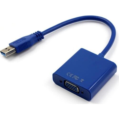 USB 3.0 to VGA Multi-Display Adapter Cable Converter External Video Graphic Card New Arrival