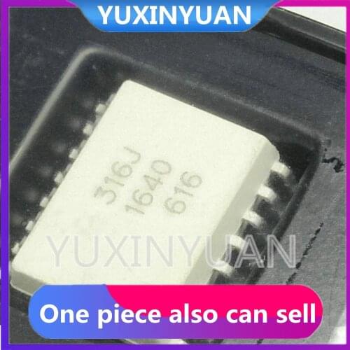 A316J SOP16 HCPL-316J SOP HCPL316J SMD IGBT driver optocoupler 10pcs/lot