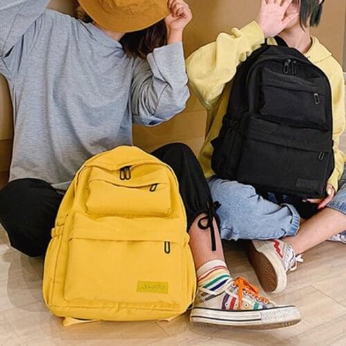 New Waterproof canvas Backpack for Women Multi Pocket Travel Backpacks Female School Bag for Teenage Girls Book Mochilas