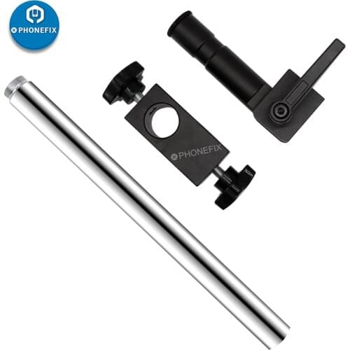 360 Degree Rotating Stereo Microscope Universal Metal Arm Extended Stand For Trinocular Binocular Industrial Stereo Microscope