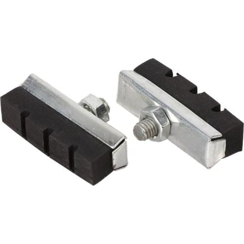 Bicycle V Brake Pads Rubber Shoes Black Blocks Durable MTB Road Bike Accessories