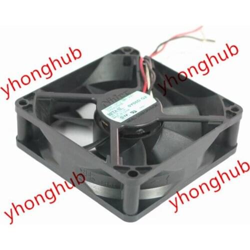 Nidec D08K-24TU 34B Server Cooling Fan DC 24V 0.13A 80x80x25mm 3-wire