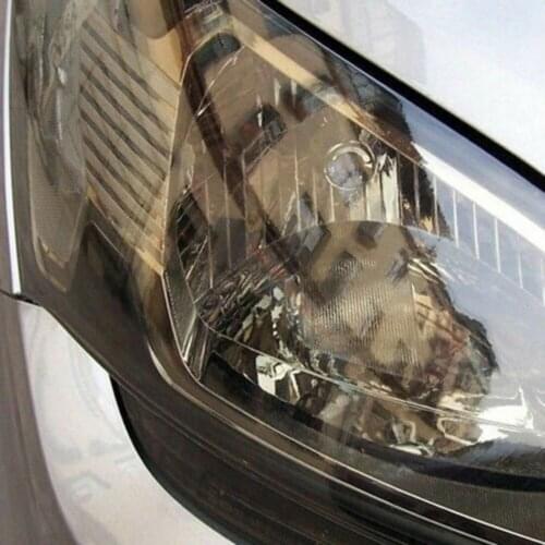 Vinyl Wrap Car Light Film Accessories Decor Fog lights Headlights Smoke Black Tail lights