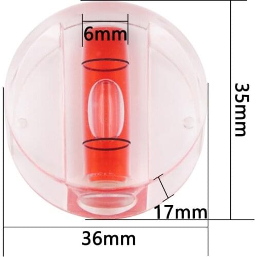 High precision circular ​horizontal bubble Mini Spirit Level Bullseye Level Measurement Instrument Level Measuring Tools