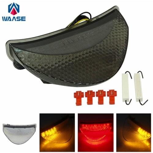 Waase For Honda CB600F CB 600F Hornet 2006 2007 2008 2009 2010 E-Mark Rear Tail Light Brake Turn Signals Integrated LED Light