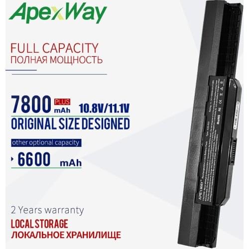 11.1v Battery For Asus A32-K53 A41-K53 K53s K53SV A43 X54H X53U K43 X53S k53ta K53U A53S X84S A53 A53E X44 X43 K53J X84 A43