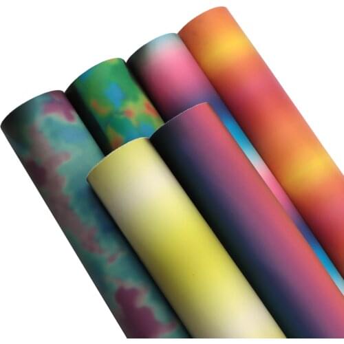 David accessories 20*33cm Temperature Change Faux Synthetic Leather Fabric for Bows Bags Wallte DIY in Craft,1Yc14044