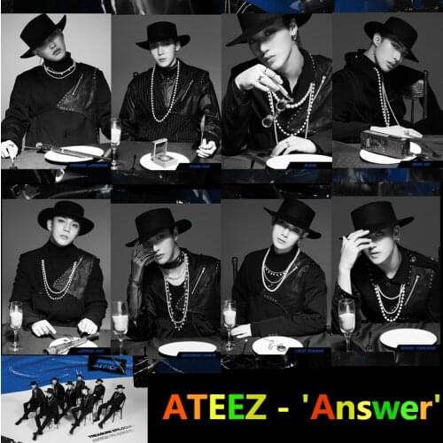 ATEEZ TREASURE EPILOGUE Action To Answer Concept Photo cards