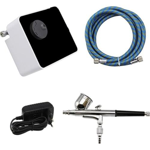 Cordless handheld portable nail art makeup airbrush rechargeable dual action airbrush kit