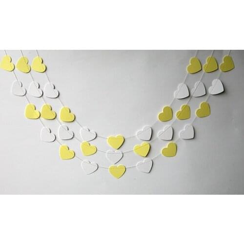 Valentines Day Decor Heart Garlands wedding bridal baby shower birthday party banners Photo Prop