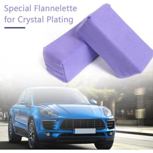 Car polishing wax sponge special plating crystal sponge coating sponge brush plated cloth surface