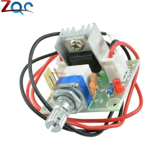 LM317 DC Linear Converter Step Down Buck Voltage Regulator Board Speed Control Module DC 3.25-15V To DC1.25V-13V