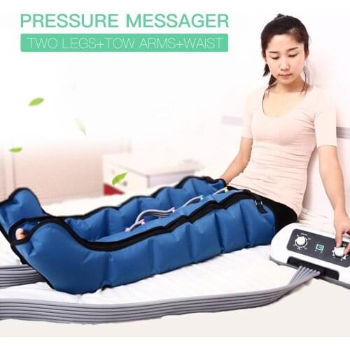 Presoterapia Air pressure therapy massager Foot Leg massager with air compression Lymph Drainage Machine Body Massager Detox