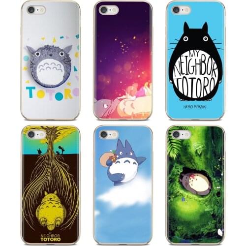 Cartoon Anime My Neighbor Totoro 06 For Huawei Y6 Y5 2019 For Xiaomi Redmi Note 4 5 6 7 8 Pro Mi A1 A2 A3 6X 5X 7A Soft Bag Case